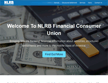 Tablet Screenshot of nlrbfcu.org